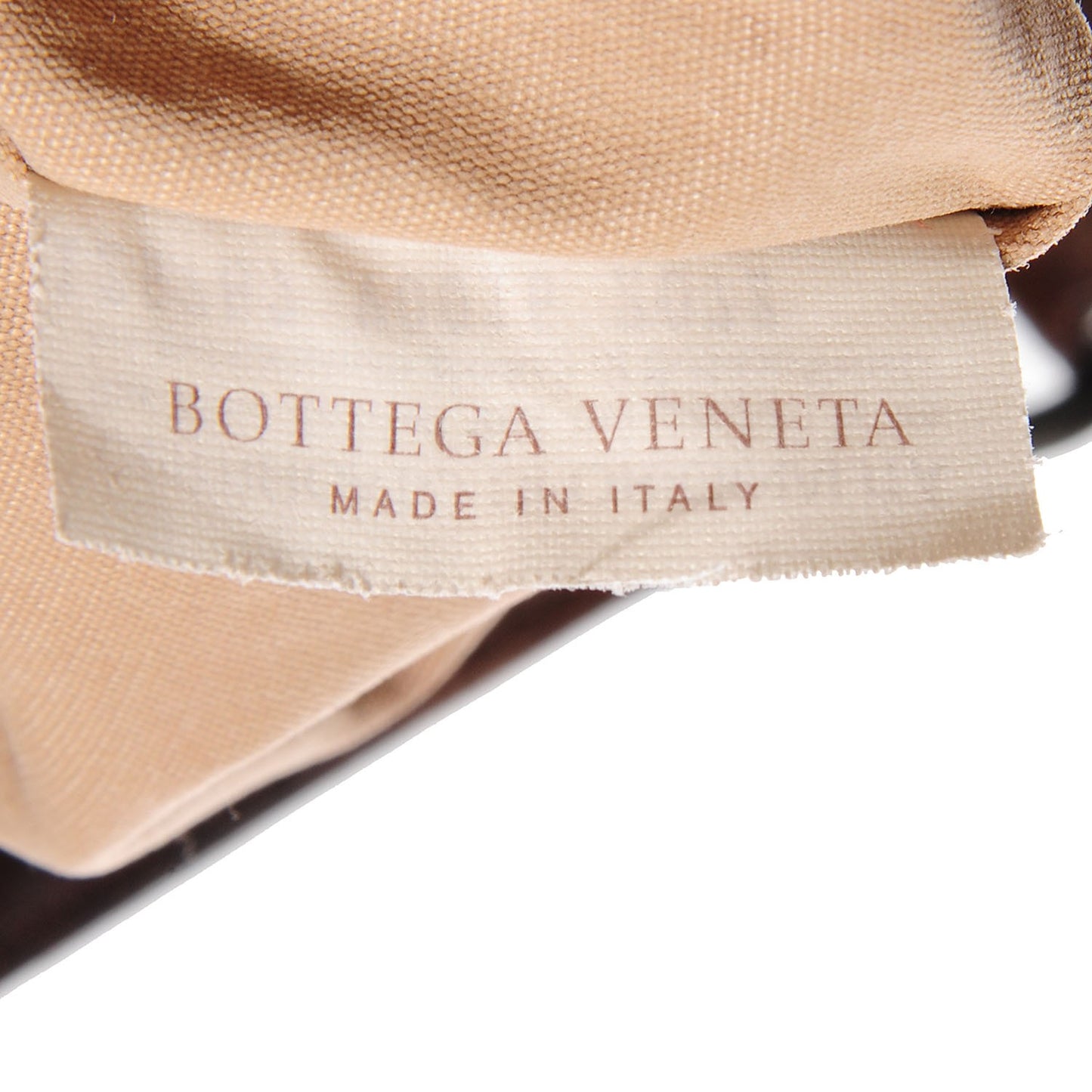 Nappa Intrecciato Medium Campana Ebano