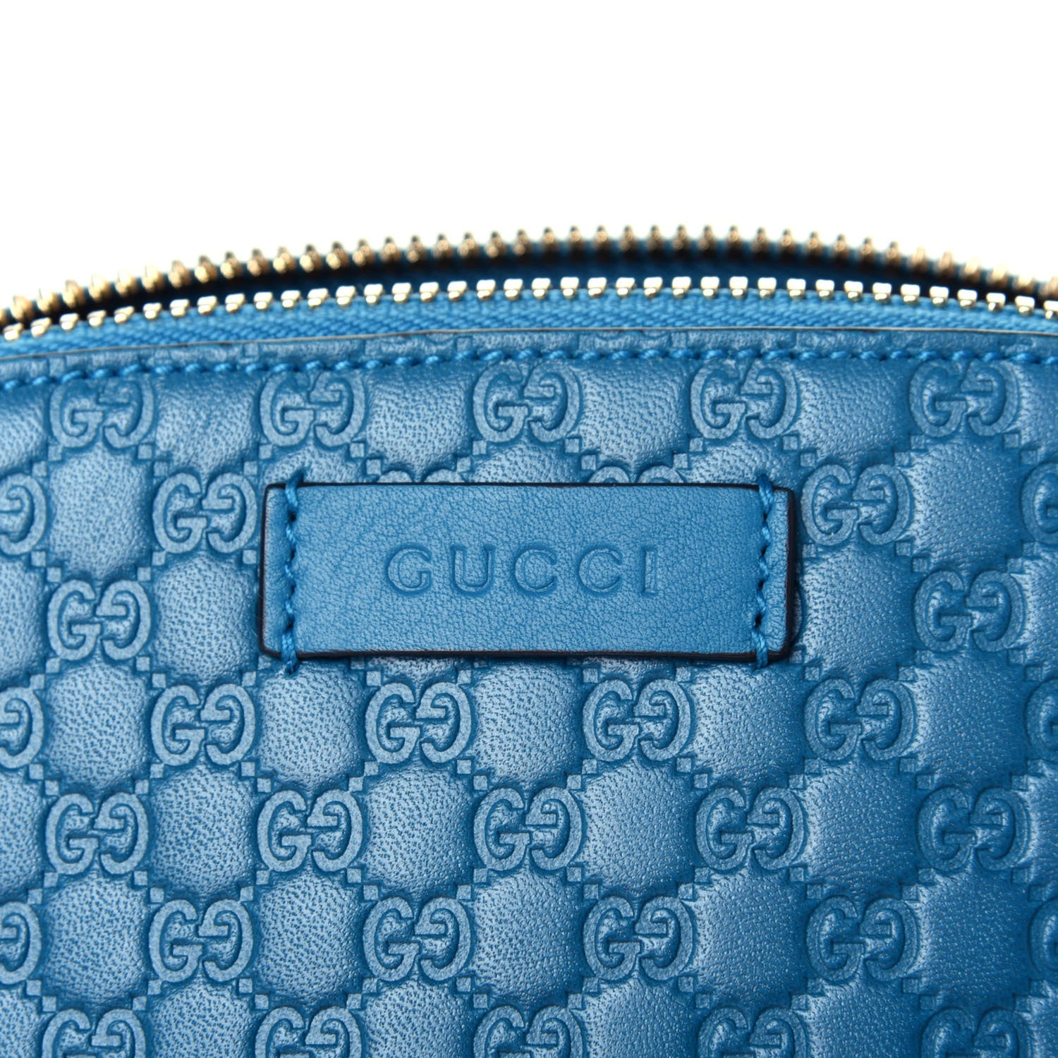 Gucci Microguccissima GG Cosmetic Case Deep Cobalt 11 of 11
