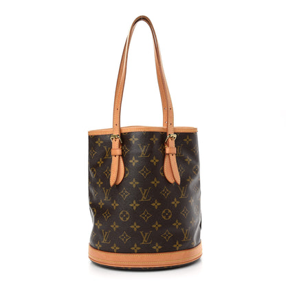 Louis Vuitton Monogram Petit Bucket 23 1 of 8