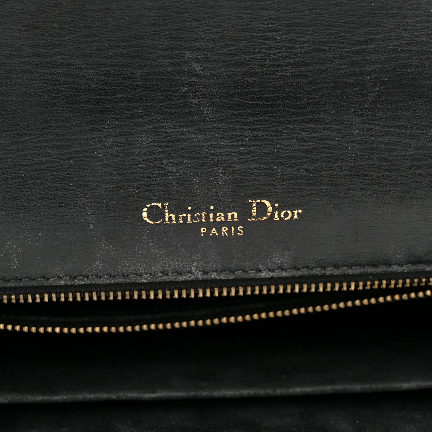 Christian Dior Lambskin Studded Medium Diorama Flap Bag Black 6 of 14