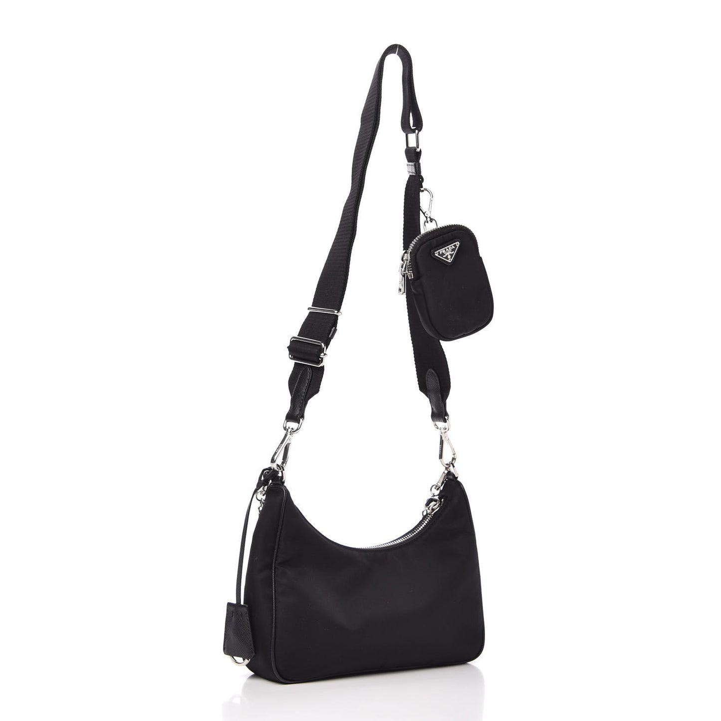 Nylon Re-Edition 2005 Shoulder Bag Black