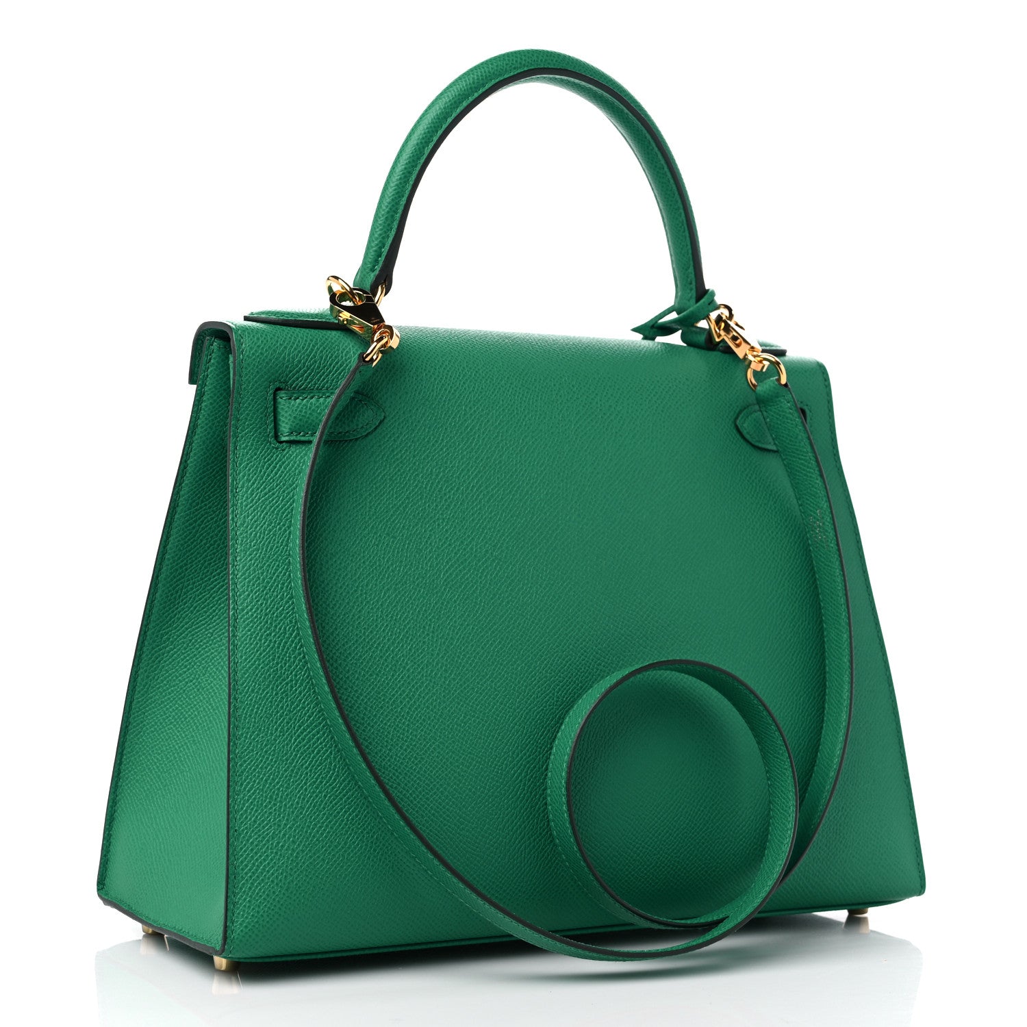 Hermes Epsom Kelly Sellier 28 Vert Jade 3 of 10
