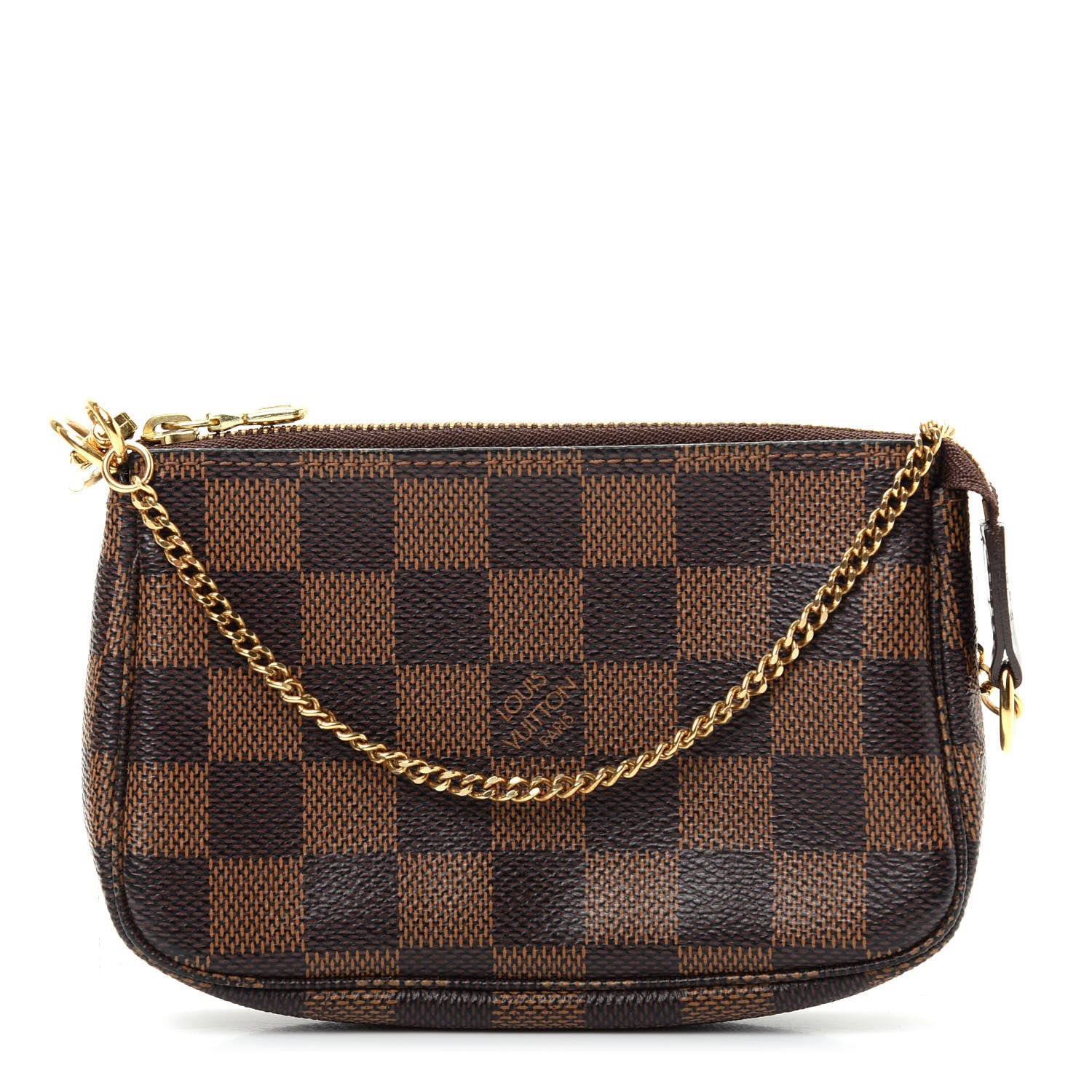 Louis Vuitton Damier Ebene Mini Pochette Accessories 1 of 8