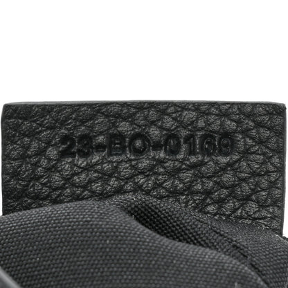 Christian Dior Grained Calfskin Saddle Messenger Bag Black 7 of 10