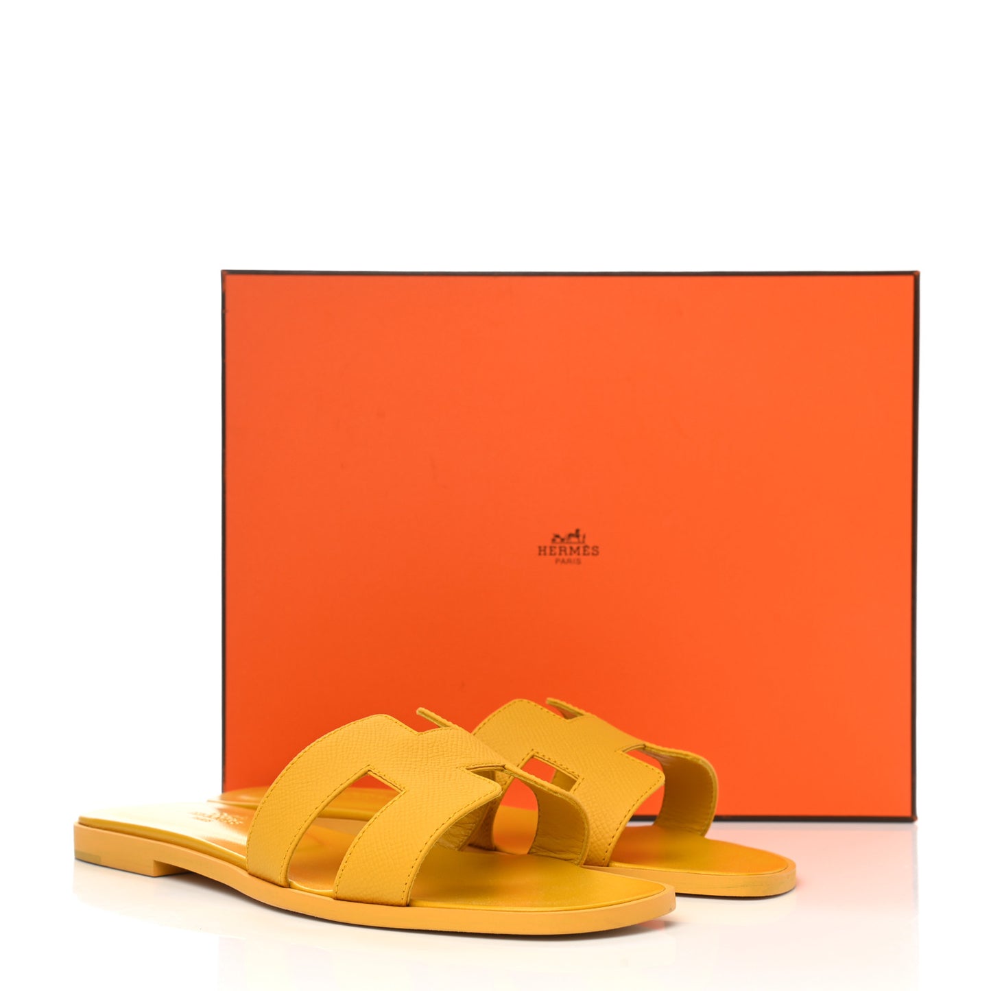 Epsom Oran Sandals 37.5 Jaune Sable