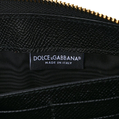 Dolce & Gabbana Dauphine Leopard Print Zip Around Wallet 7 of 9