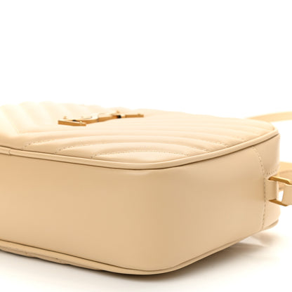 Saint Laurent Calfskin Matelasse Monogram Lou Camera Bag Ivoire Naturel 10 of 10