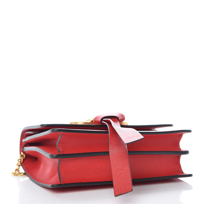 Valentino Garavani Smooth Calfskin Mini Vring Crossbody Bag Rouge Pur 4 of 8