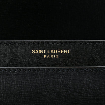 Saint Laurent Calfskin Medium Monogram Sunset Black 6 of 11