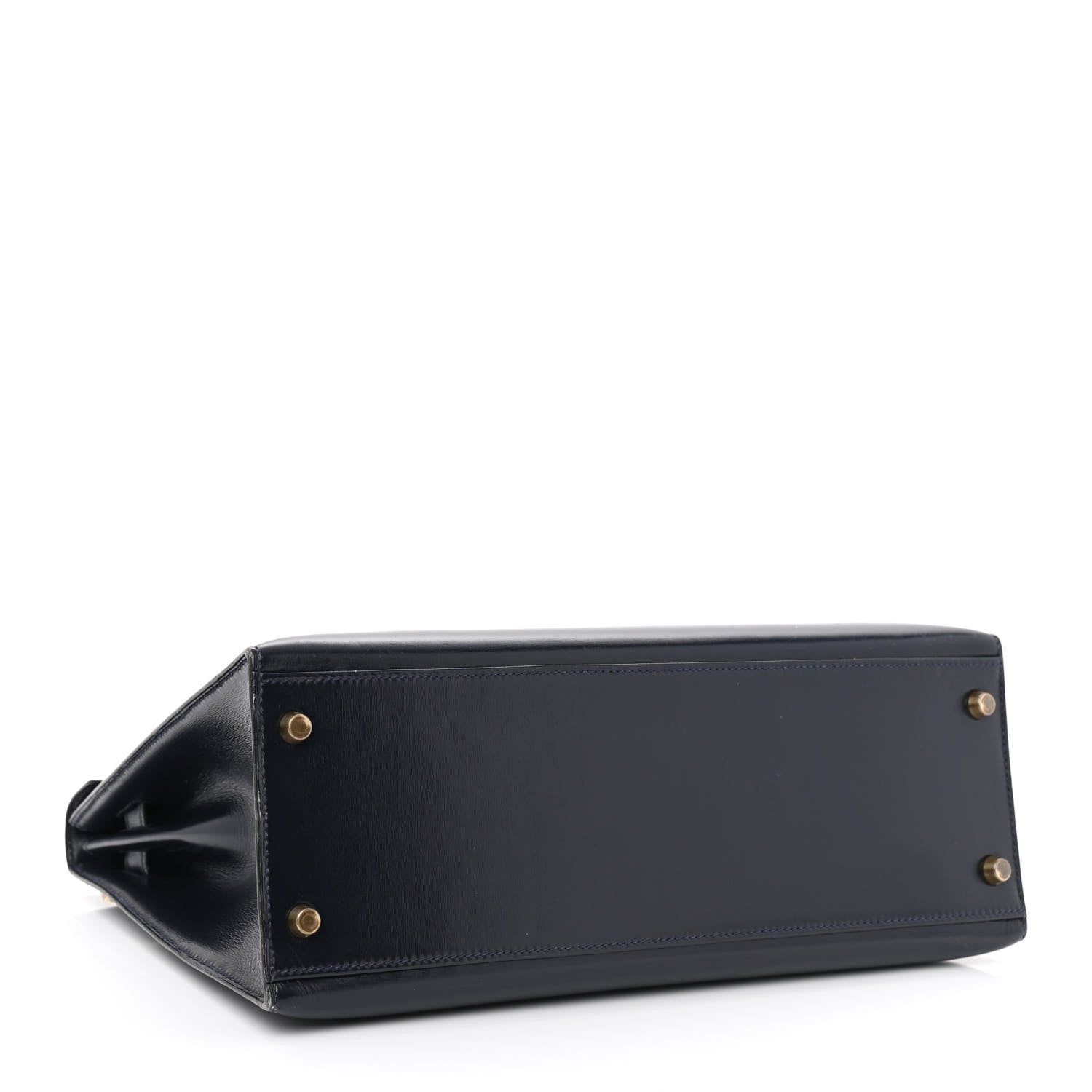 Hermes Box Kelly Sellier 32 Bleu Marine 3 of 17