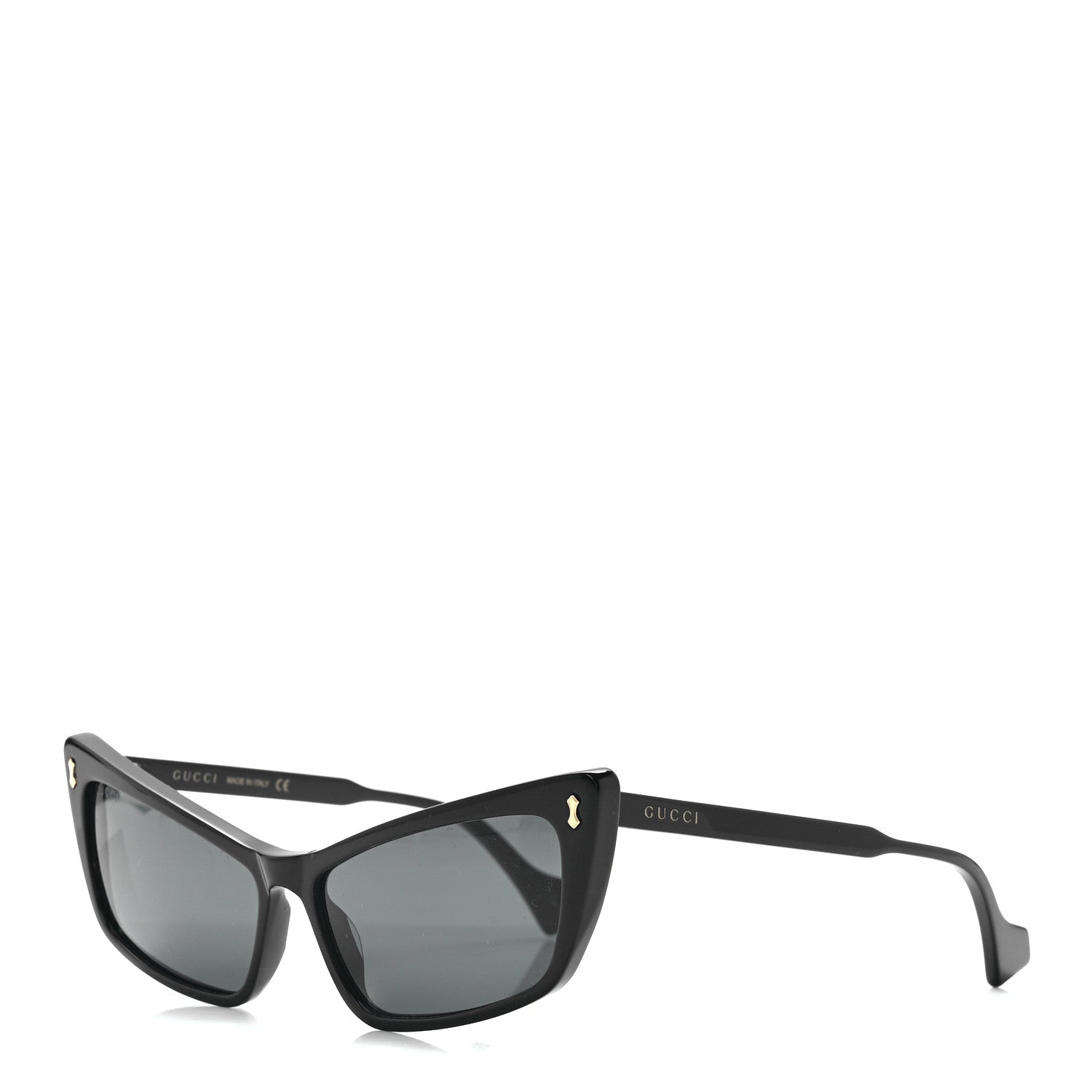 Gucci Acetate Cat Eye Sunglasses GG0626S Black 1 of 8