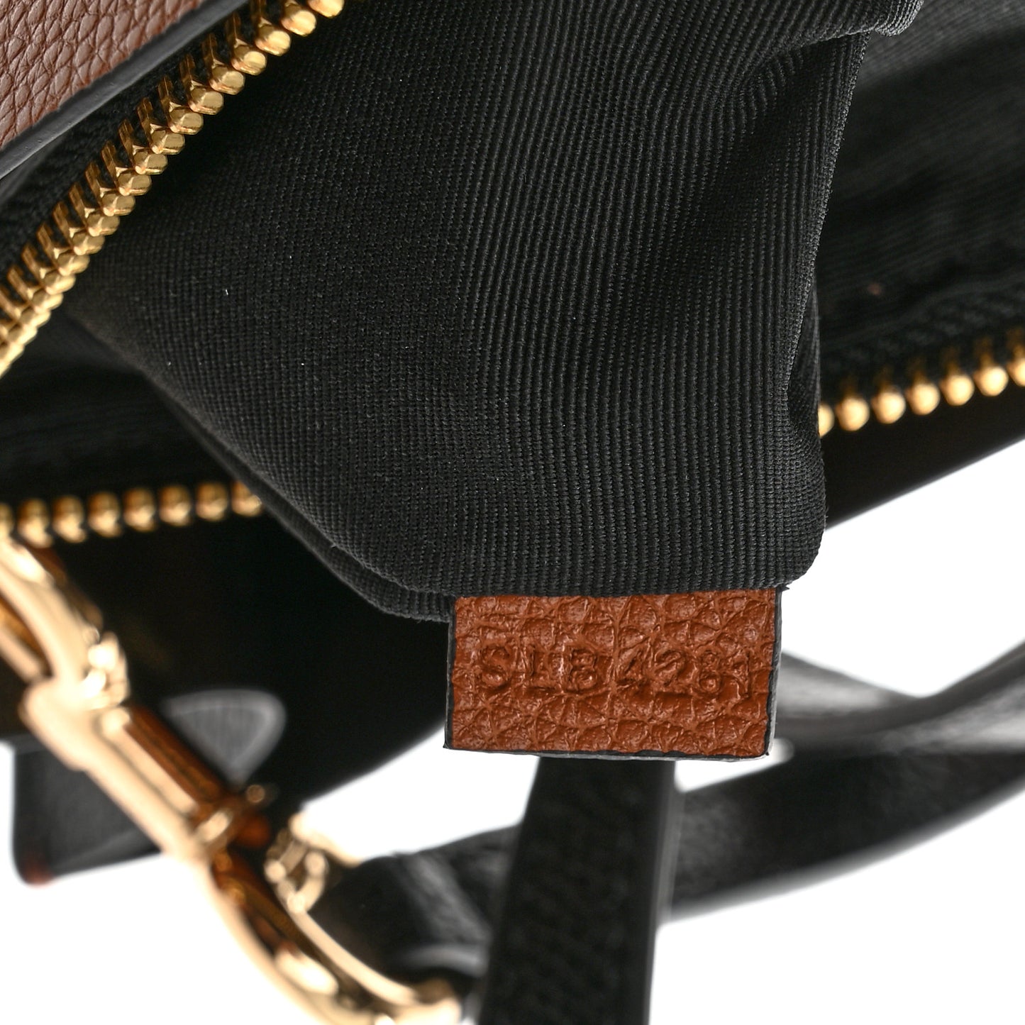 Calfskin Mini Grid Tote Bag Chocolate Truffle