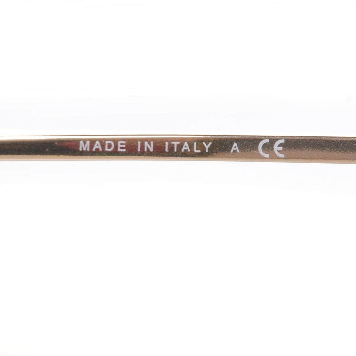 Titanium Lambskin CC Aviator Sunglasses 4189-T-Q Gold