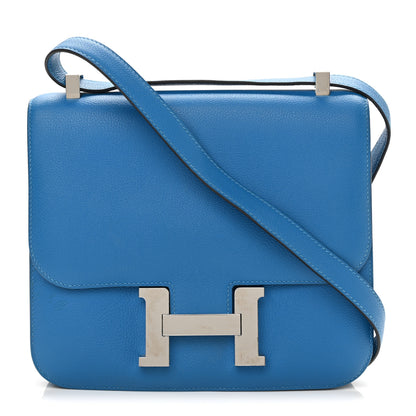 Hermes Evercolor Horseshoe Constance 24 Bleu Hydra 1 of 10