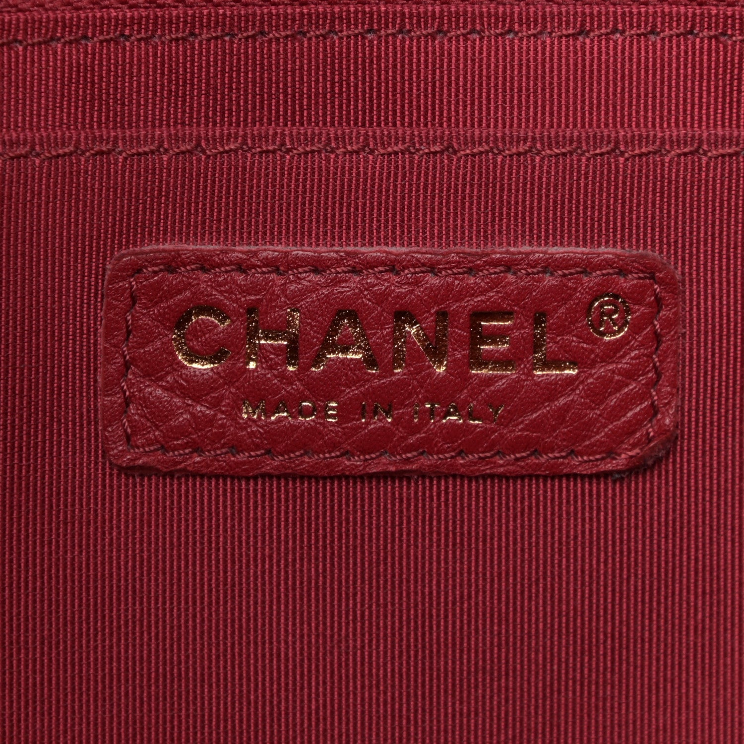 Chanel Calfskin Quilted Small XXL Travel Flap Bag Red 6 of 11
