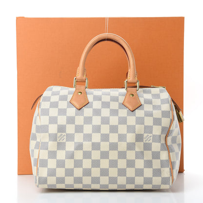 Louis Vuitton Damier Azur Speedy 25 13 of 13