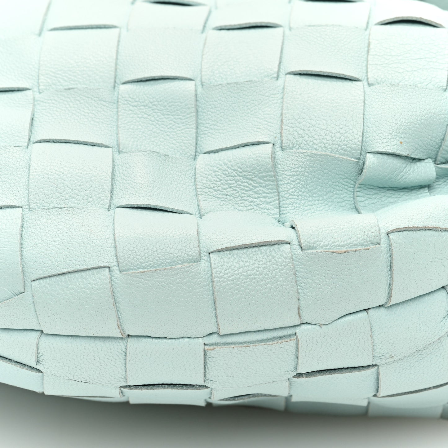 Nappa Intrecciato Mini Jodie Teal Washed