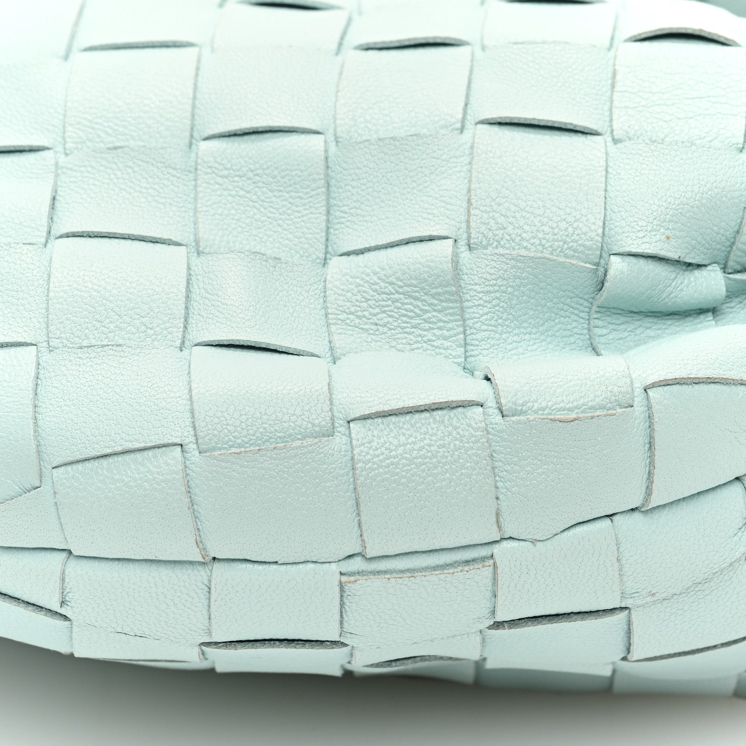 Bottega Veneta Nappa Intrecciato Mini Jodie Teal Washed 9 of 9