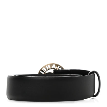 Chanel Calfskin CC Belt 75 30 Black 2 of 7
