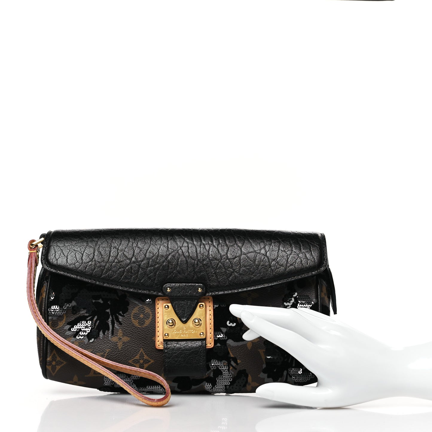 Monogram Fleur De Jais Sequins Manege