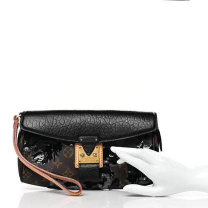 Louis Vuitton Monogram Fleur De Jais Sequins Manege 2 of 8