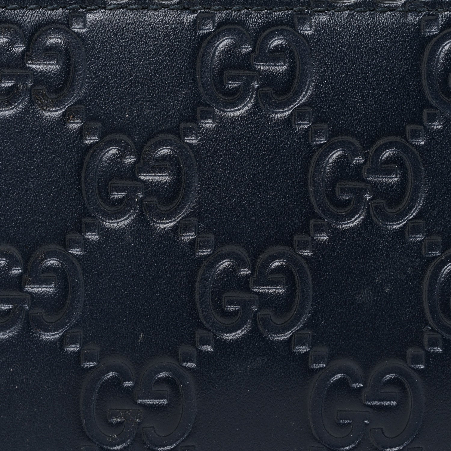 Gucci Guccissima Signature Coin Case Card Holder Blue 7 of 11