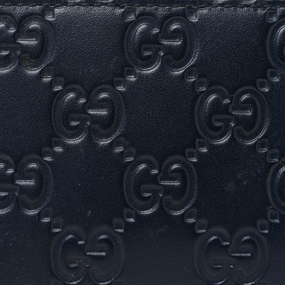 Gucci Guccissima Signature Coin Case Card Holder Blue 7 of 11