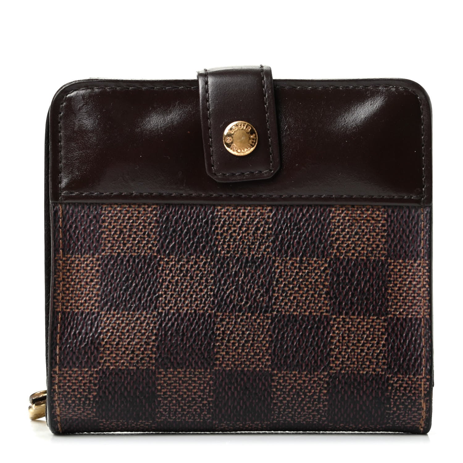 Louis Vuitton Damier Ebene Zippe Zipped Compact Wallet 1 of 7
