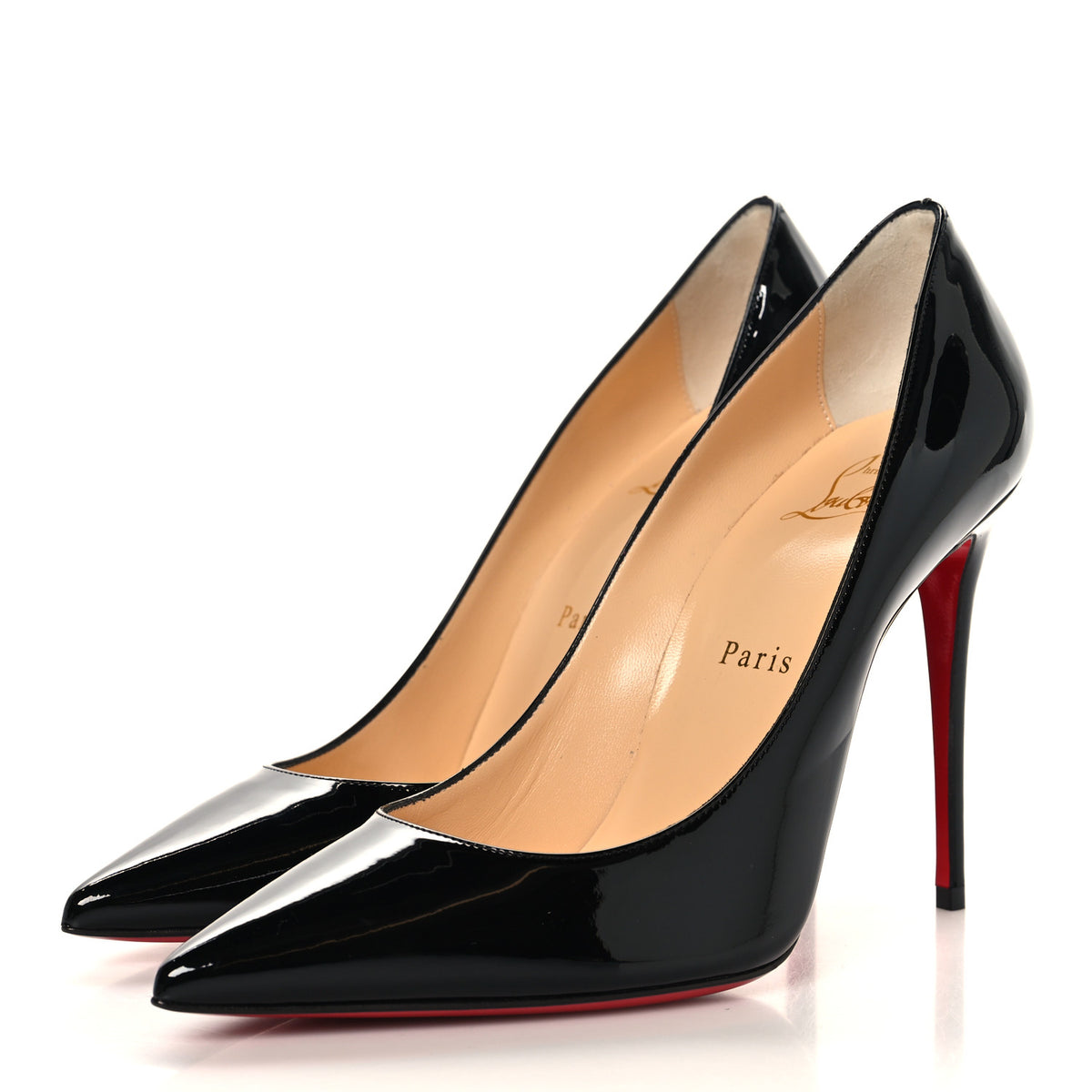 Christian Louboutin Patent So Kate 100 Pumps 38 Black 4 of 9