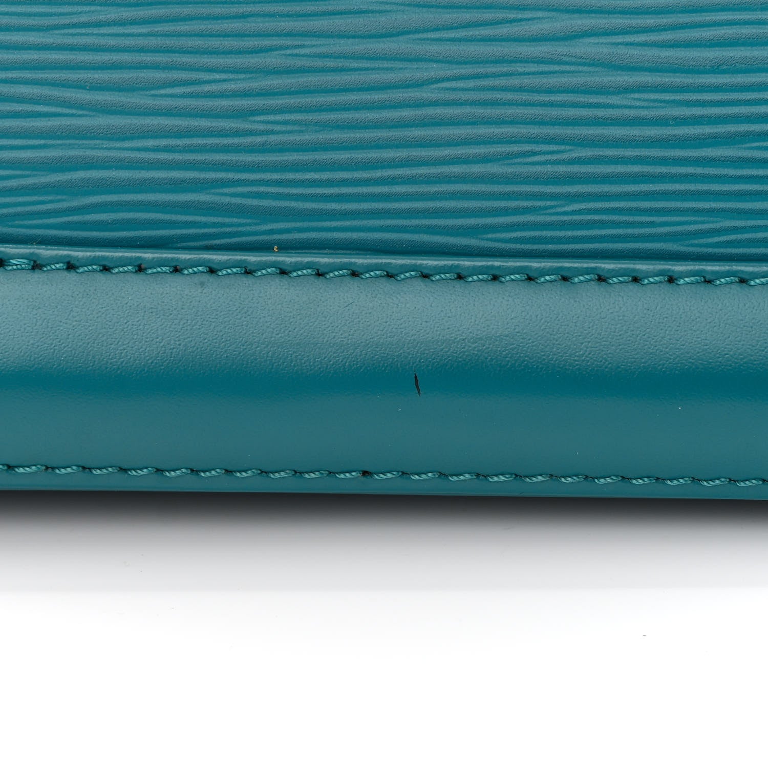 Louis Vuitton Epi Alma BB Cyan 12 of 15