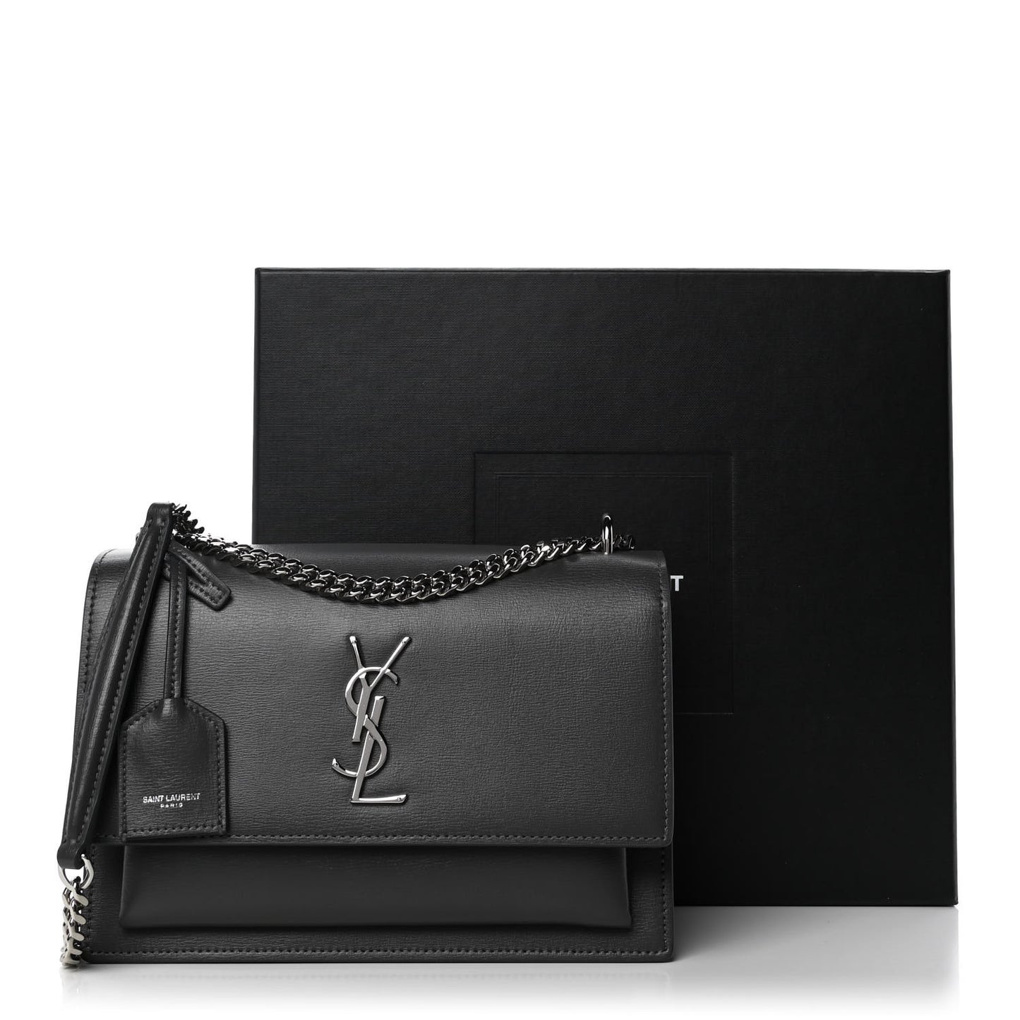 Calfskin Medium Monogram Sunset Storm