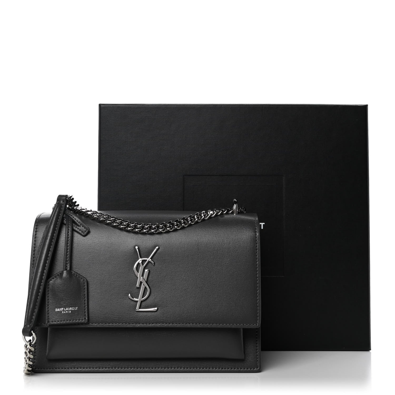 Saint Laurent Calfskin Medium Monogram Sunset Storm 24 of 24