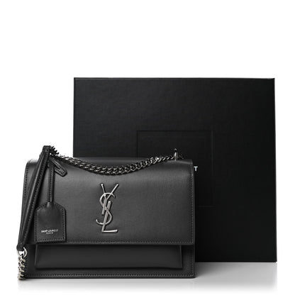 Saint Laurent Calfskin Medium Monogram Sunset Storm 24 of 24