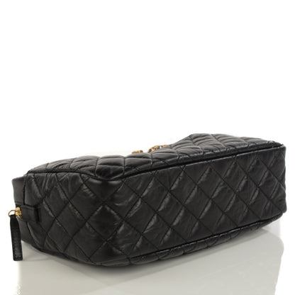 Chanel Aged Calfskin Quilted Medium Reissue Camera Case Black 4 of 8