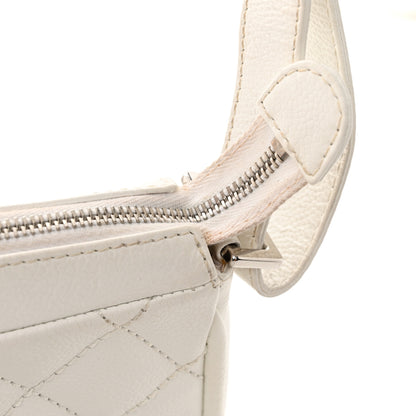 Chanel Caviar Quilted Timeless CC Shoulder Bag White 22 of 22