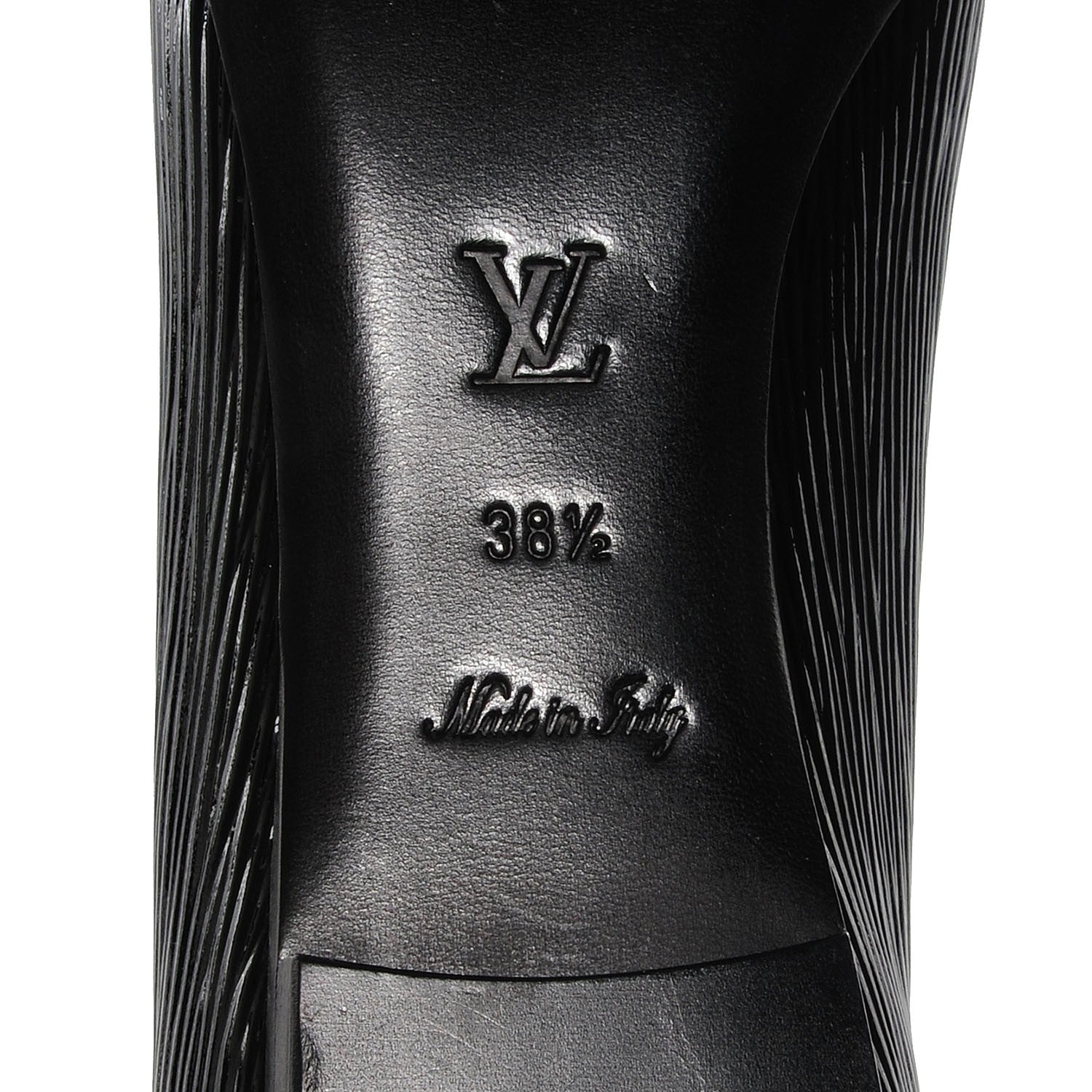 Louis Vuitton Epi Electric Debbie Ballerina Flats 38.5 Black 6 of 8