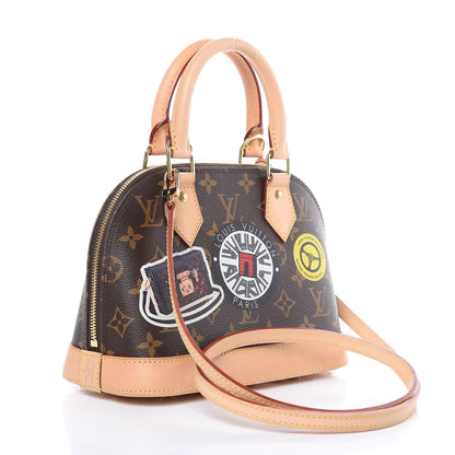 Louis Vuitton Monogram World Tour Alma BB 3 of 11