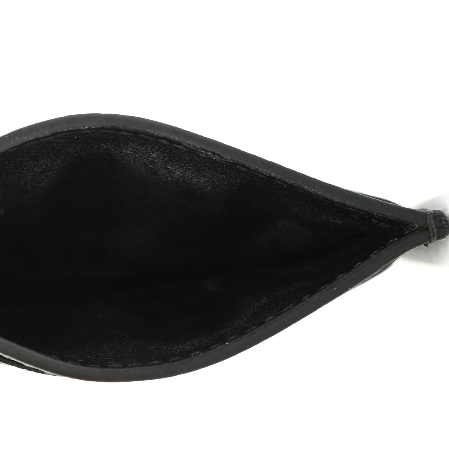 Calfskin Brillant Coin Purse Ebene