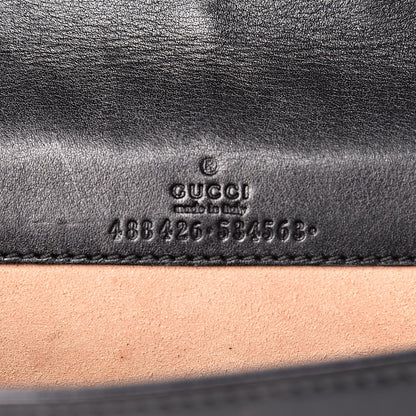 Gucci Calfskin Matelasse GG Marmont Mini Bag Black 6 of 15