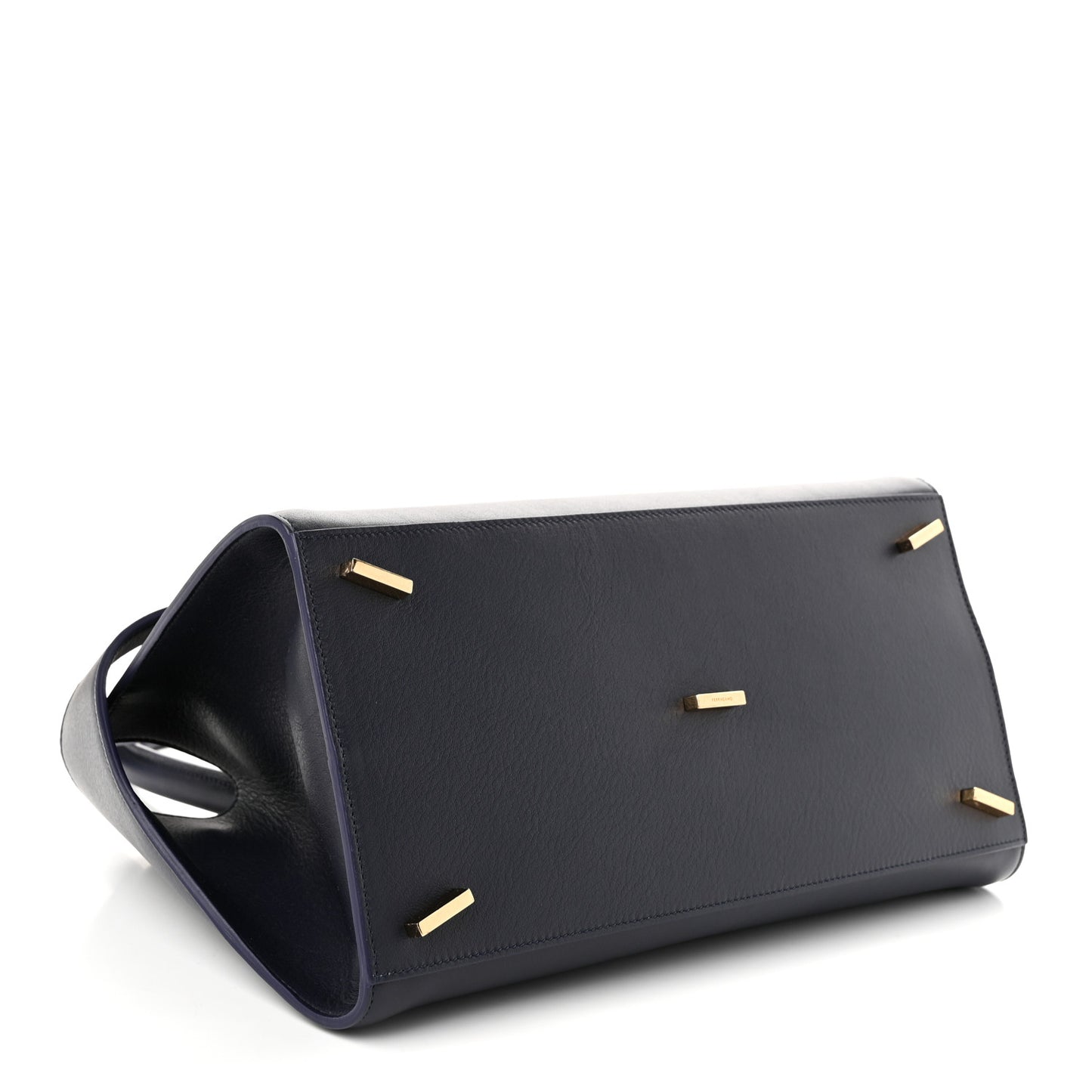 Calfskin Small Hug Bag Midnight