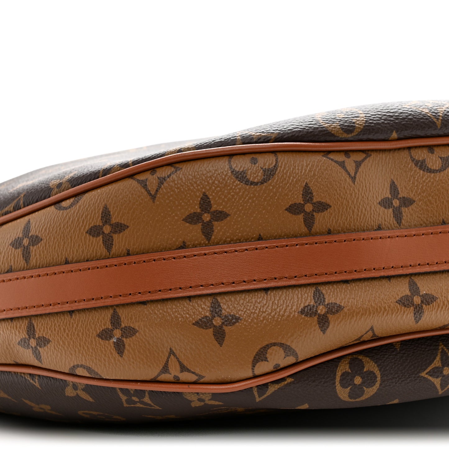Reverse Monogram Loop Hobo