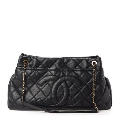 Chanel Caviar Quilted Timeless CC Soft Tote Black 1 of 10