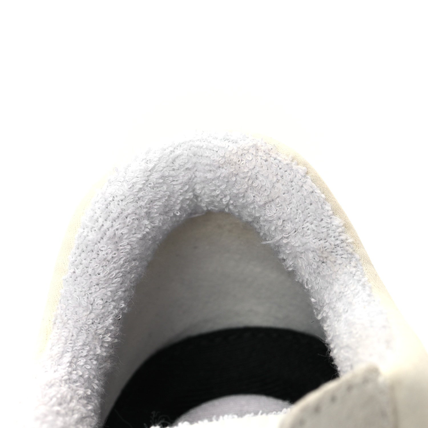 Chanel Suede Calfskin Fabric CC Sneakers 36 White 9 of 10