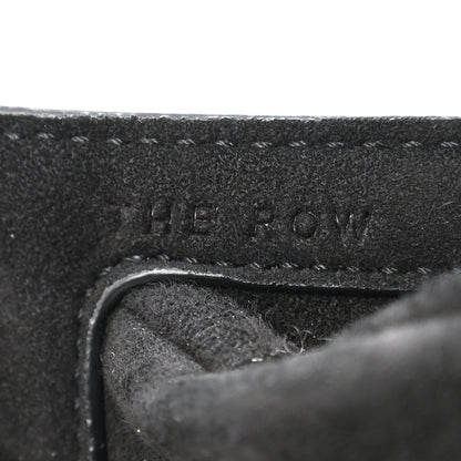 The Row Suede Small Slouchy Banana Bag Black 6 of 11