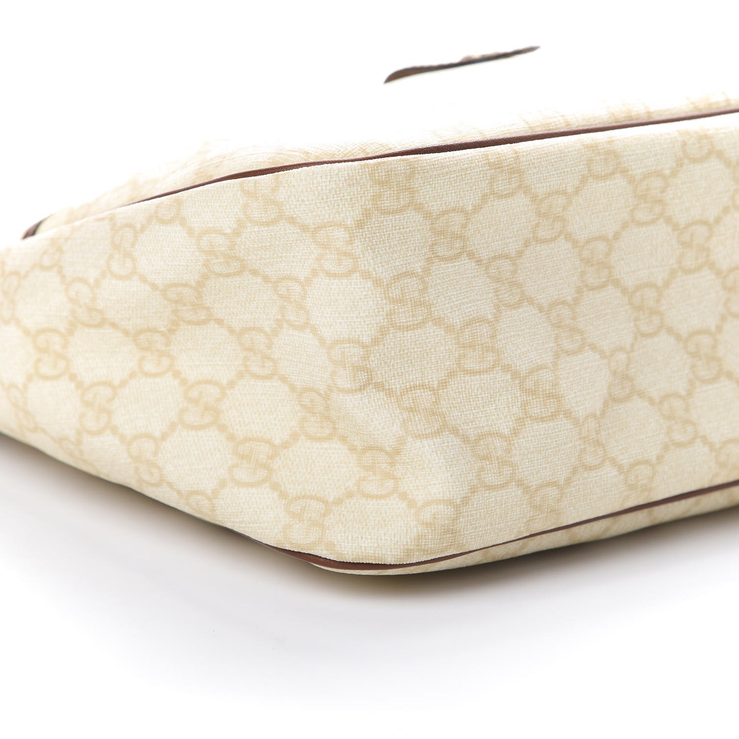 GG Plus Monogram Joy Hobo White