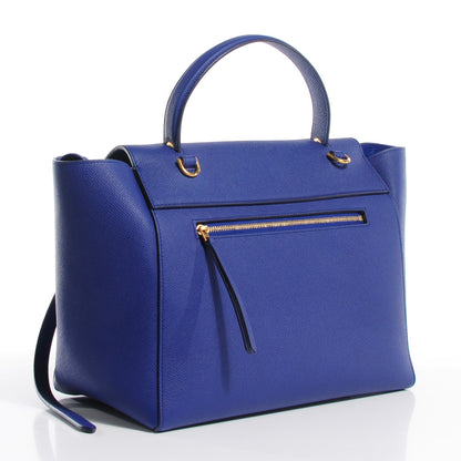 Celine Grained Calfskin Small Belt Bag Indigo 3 of 8