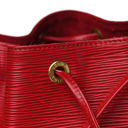 Louis Vuitton Epi Petit Noe Castillan Red 12 of 17