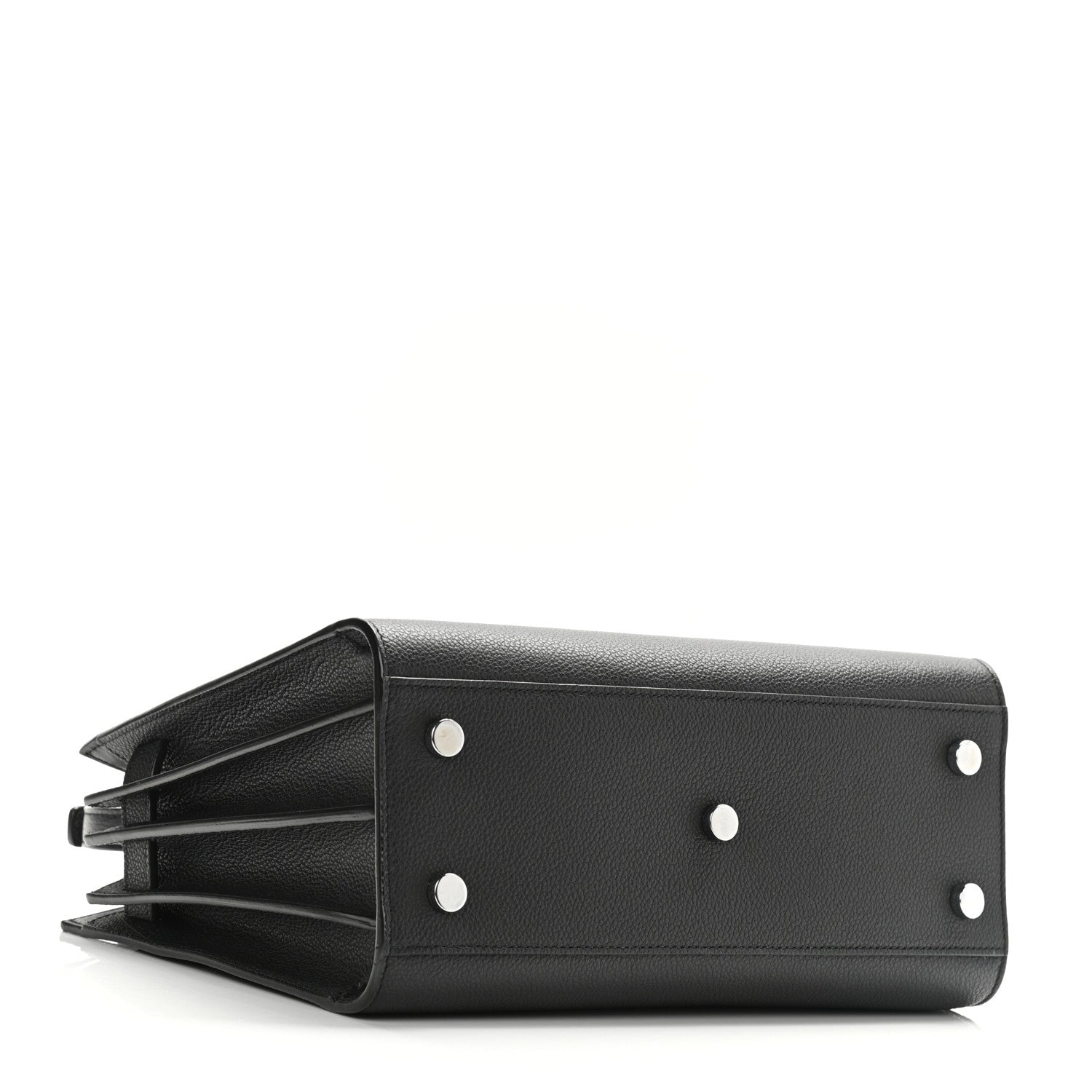 Saint Laurent Grained Calfskin Baby Sac De Jour Black 4 of 9