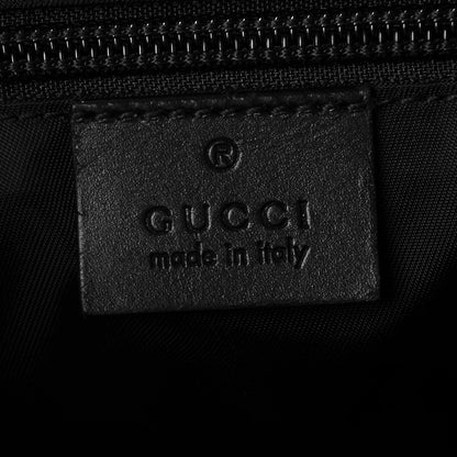 Gucci GG Supreme Monogram Web Messenger Bag Black 6 of 7