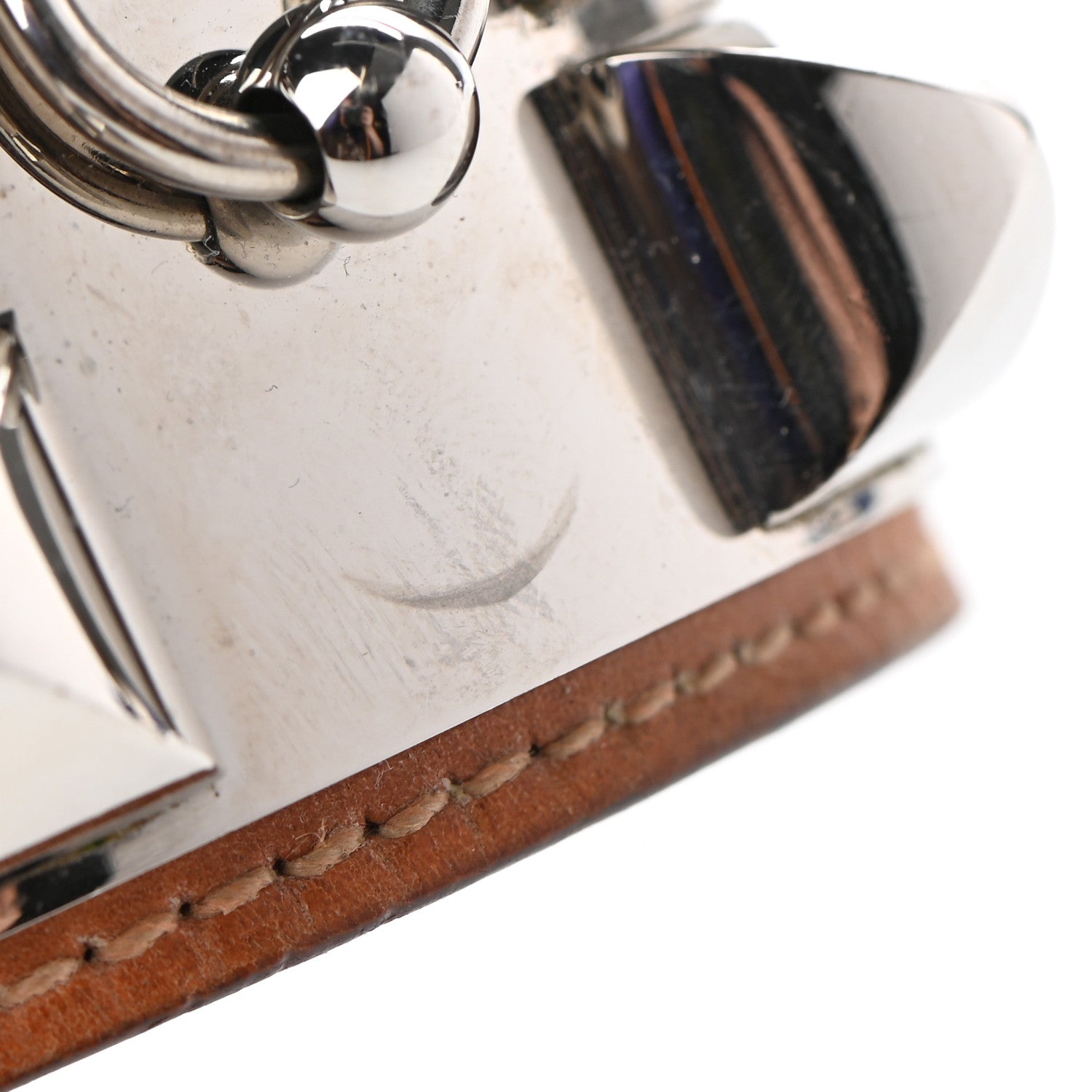 Hermes Barenia Collier de Chien CDC Bracelet S Fauve 7 of 11